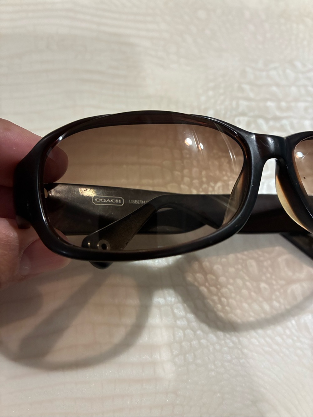 Coach Sunglasses with Brown Lenses - Picture 3 of 14